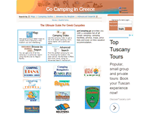 Tablet Screenshot of gocamping.gr